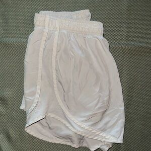 white nike shorts!